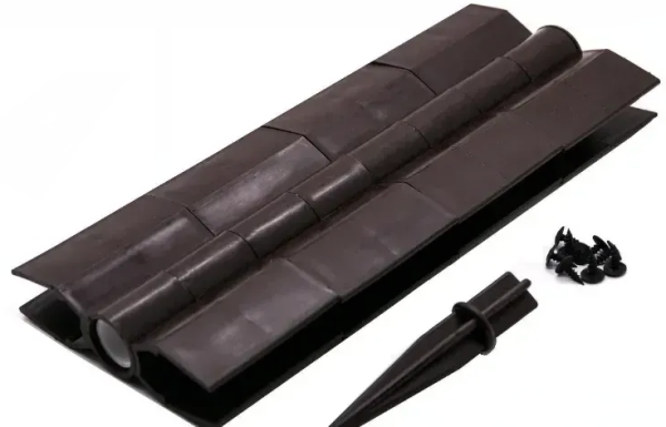 Угловой (стыковочный) шарнир для грядкок ДПК 300мм коричневый купить в Орске