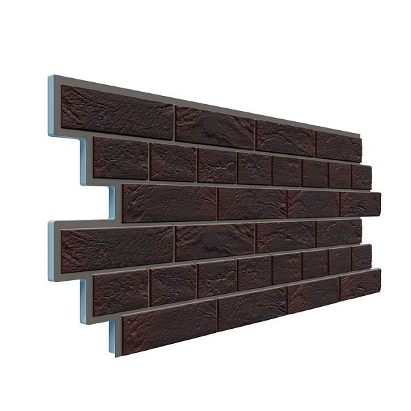 Фасадная термопанель Доломит Венецианский кирпич 20 мм Алтея купить в Орске