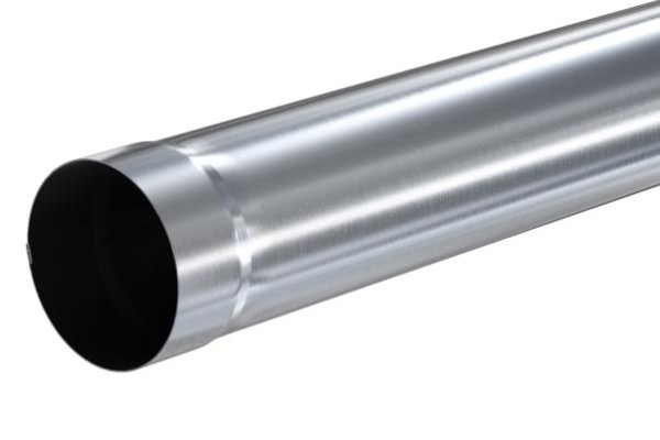 Водосток Aquasistem, Система 125x90 - Соединительная труба 1 метр оцинковка купить в Орске