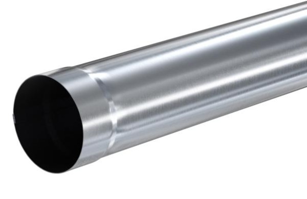 Водосток Aquasistem, Система 125x90 - Соединительная труба 3 метра оцинковка купить в Орске