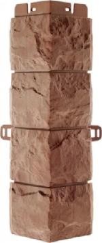 Угол наружный Альта-Профиль Фагот ЭКО Терракотовый купить в Орске