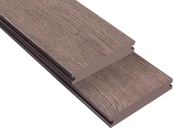 Террасная доска ДПК Outdoor 3D полнотелая NEVADA/CALIFORNIA BROWN коричневая микс купить в Орске