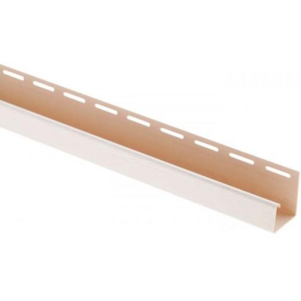 J-профиль Люкс Крашенный, T-15, ВН, Белый купить в Орске