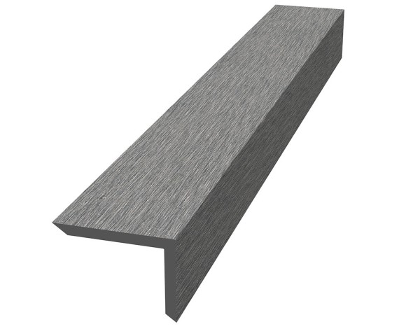 Уголок ДПК для террасной доски NauticPrime, 60x40x2900мм Тёмно-серый купить в Орске
