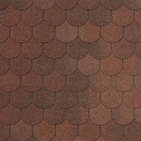 Гибкая черепица Tegola ASSISI terracotta 420 купить в Орске