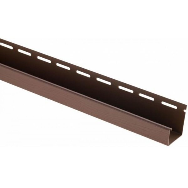 J-профиль Люкс Крашенный, T-15, ВН, Тёмный Орех купить в Орске