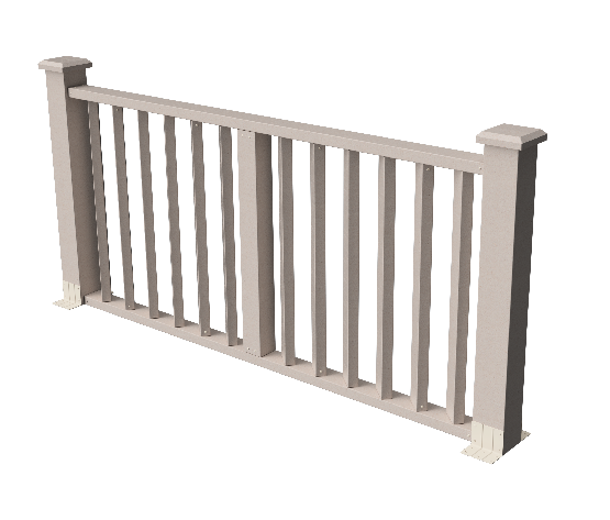 Ограждения декоративное ДПК GRINDERDECO Бруклин выбеленый дуб купить в Орске