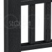Комплект крышка/юбка для столба SEQUOIA BLACK купить в Орске