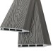 Заборная панель шип-паз EasyDecking Wood-Х 146х20 Серый купить в Орске