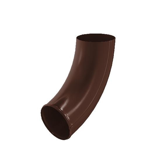 Водосток Aquasistem, система 125x90 - Отвод трубы RAL 8017 Коричневый купить в Орске