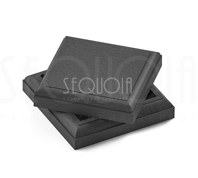 Комплект крышка/юбка для столба SEQUOIA GRAY купить в Орске