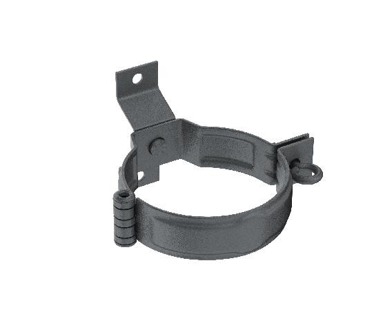 Водосток Aquasistem, Система 125/90 - Декоративный хомут трубы под дерево с комплектом крепления RR 23 Маренго matt купить в Орске