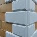 Угол Наружный к Фасадным Термопанелям Доломит Дагестанский Камень 400 мм Белый купить в Орске