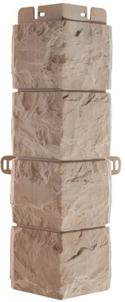 Фасадная панель Наружный угол фагот (талдомский), 0,45 х 0,13м (н) купить в Орске