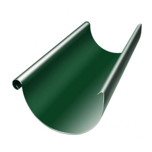 Водосток Grand Line 125x90 – Желоб 3м RAL 6005 купить в Орске