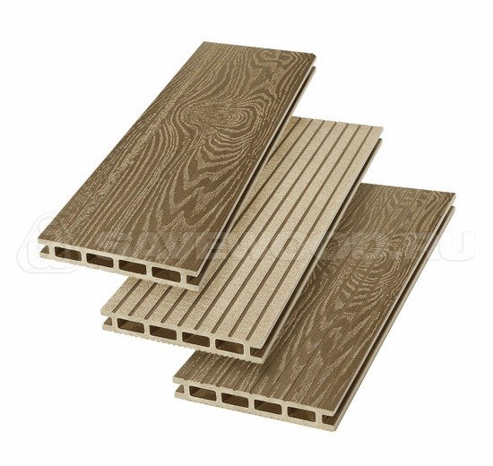 Террасная доска из ДПК SW Carpinus (T) — двухсторонняя тик купить в Орске