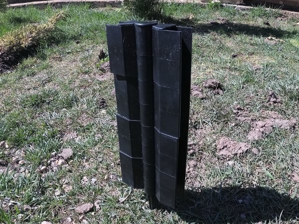 Угловой элемент поворотный, пластиковый от 60° до 300° для доски 300х30 мм из ДПК чёрный Holzhof купить в Орске