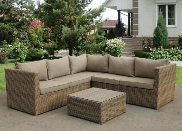 Комплект мебели AFINA плетеной из иск. ротанга YR825B Beige купить в Орске