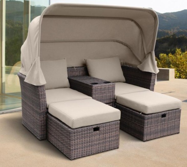 Комплект мебели AFINA плетеной из иск. ротанга AFM-330B Brown купить в Орске