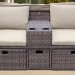 Комплект мебели AFINA плетеной из иск. ротанга AFM-330B Brown купить в Орске