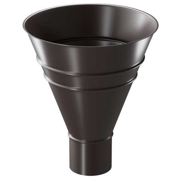 Воронка водосборная Döcke STAL PREMIUM, Шоколад купить в Орске