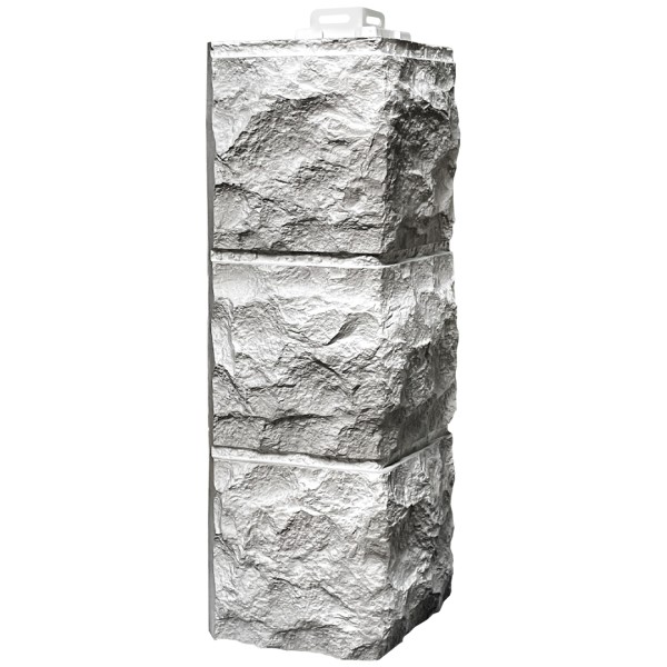 Угол Фасайдинг Серия «Доломит» Светло Серый купить в Орске