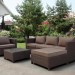 Комплект мебели AFINA плетеной из иск. ротанга YR821A Brown/Beige купить в Орске