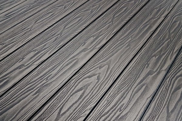 Террасная доска из ДПК Terrapol Смарт 3D Полнотелая с пазом Черное дерево купить в Орске