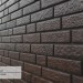 Фасадная панель Ю-Пласт Стоун Хаус Кирпич Коричневый купить в Орске