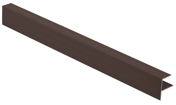 F-профиль Grinder закрывающий коричневый купить в Орске