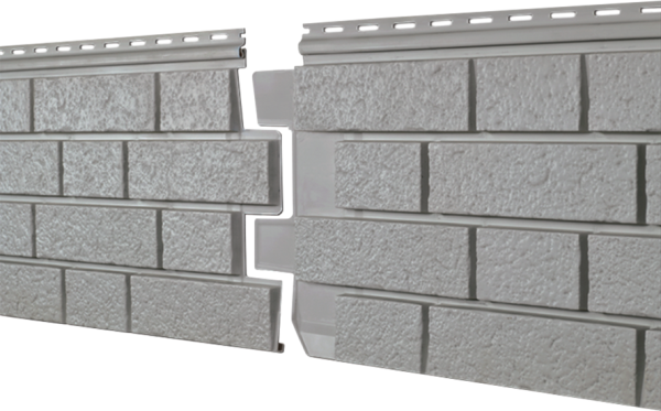 Фасадная панель Ю-пласт Стоун Хаус S-Lock Клинкер Нордик дым купить в Орске