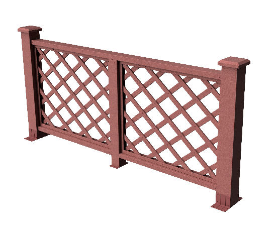 Ограждения декоративное ДПК GRINDERDECO Ламбет мербау купить в Орске