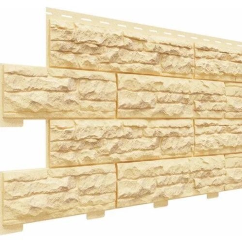 Фасадная панель Скалистый риф Премиум Карри купить в Орске