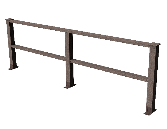 Ограждения декоративное ДПК GRINDERDECO Ковбойская изгородь венге купить в Орске