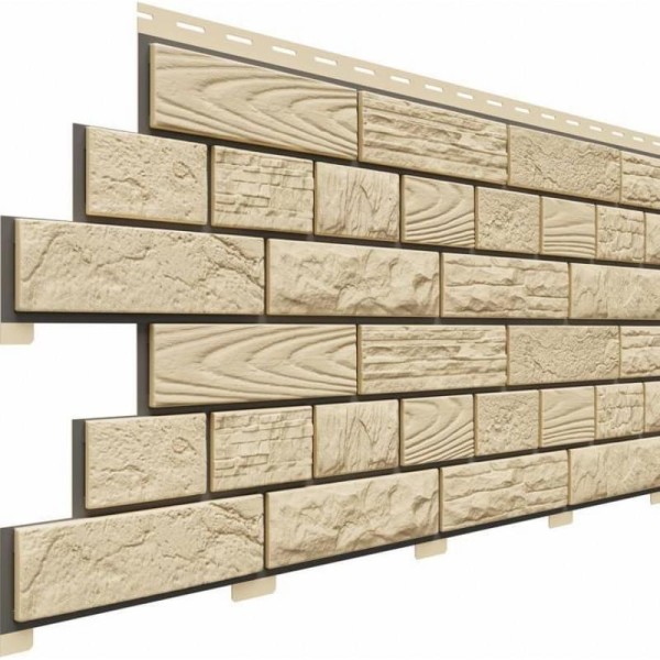 Фасадные панели (Цокольный Сайдинг) Доломит Москва Кремневый купить в Орске