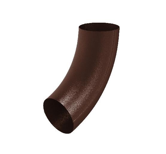 Водосток Aquasistem, Система 125x90 - Колено трубы универсальное RAL 8017 Коричневый matt купить в Орске