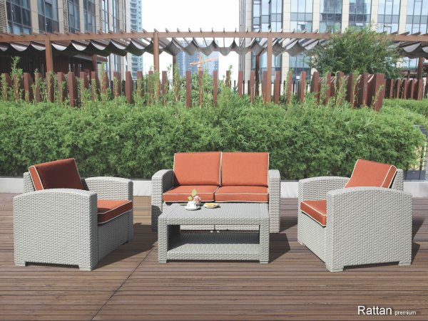 Уличные диваны и кресла коллекции Rattan Premium 4 купить в Орске