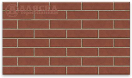 Фасадные Термопанели Аляска Amsterdam red купить в Орске