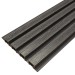 Фасадная доска из ДПК Faynag Wood Рейка Мокрый Асфальт купить в Орске