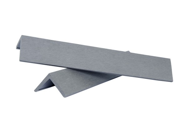 Уголок ДПК завершающий шлифованный SINGARAJA серый купить в Орске