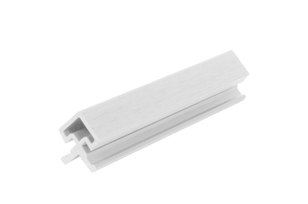 Угол внешний для фасадной панели co-extrusion, white купить в Орске