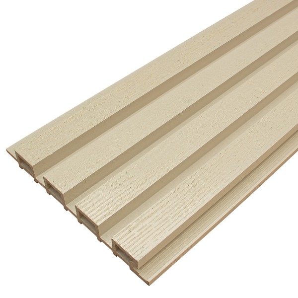 Фасадная доска из ДПК Faynag Wood Рейка Слоновая кость купить в Орске