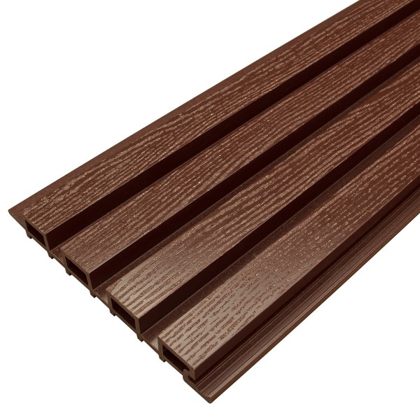 Фасадная доска из ДПК Faynag Wood Рейка Шоколад купить в Орске