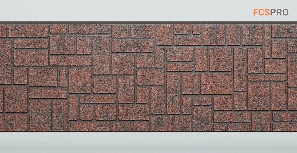 Фиброцементные панели FCS Simple АА5 (под камень) купить в Орске