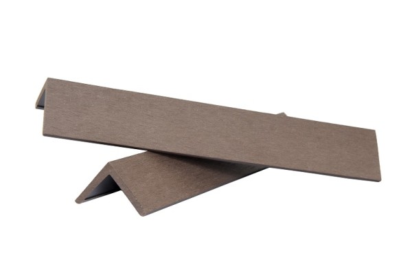 Уголок ДПК завершающий шлифованный SINGARAJA коричневый купить в Орске