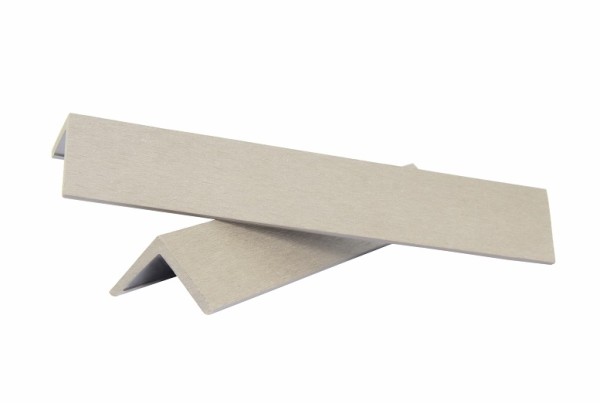 Уголок ДПК завершающий шлифованный SINGARAJA белый купить в Орске