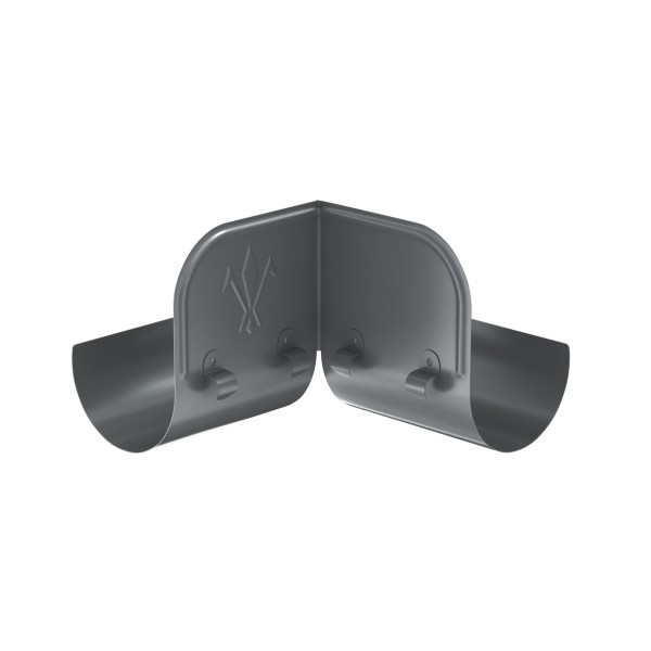 Водосток Aquasistem, система 150x100 - Ограничитель перелива угловой RR 23 Маренго купить в Орске