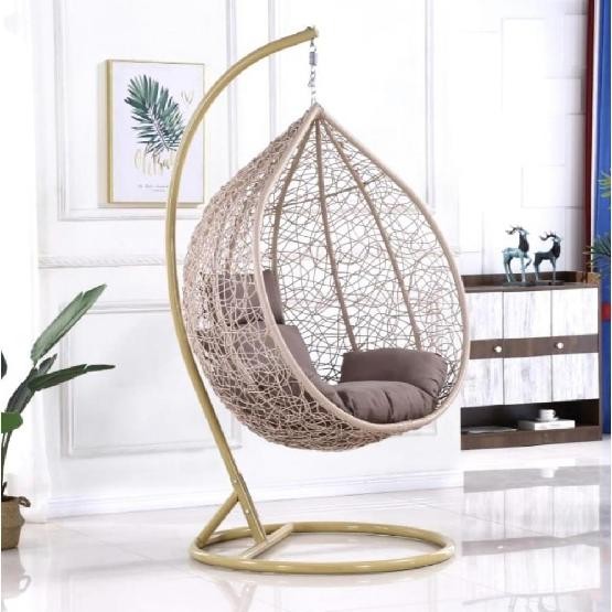 Кресло Подвесное из искусственного ротанга AFM-169A-XLB Beige купить в Орске