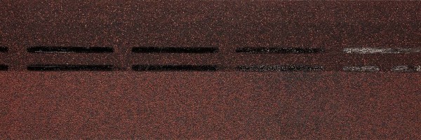 Коньково-карнизная черепица Docke Standard, красный купить в Орске