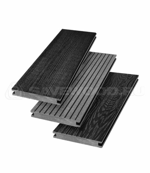 Террасная доска SW Fraxinus (R) полнотелая «SaveWood» Черный купить в Орске